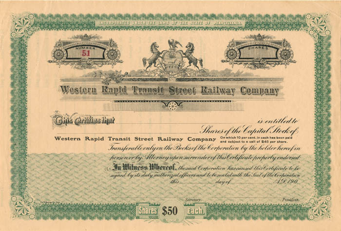 Western Rapid Transit Street Railway Co